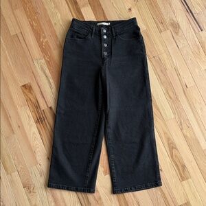 Levi’s Mile High Cropped Wide Leg 28
